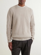 Slowear - Ribbed Cashmere Sweater - Neutrals