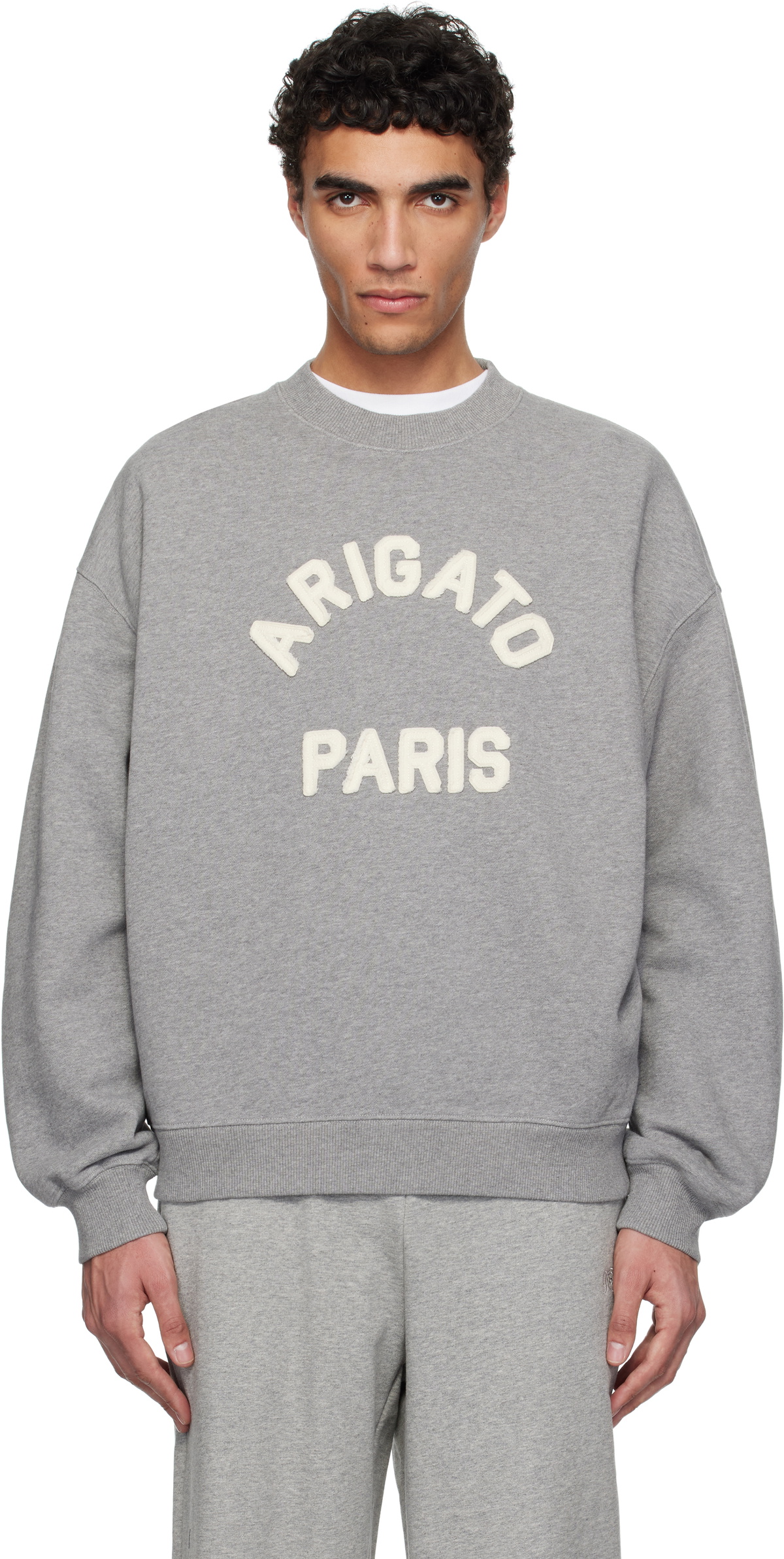 Axel Arigato Gray 'Paris' Sweatshirt