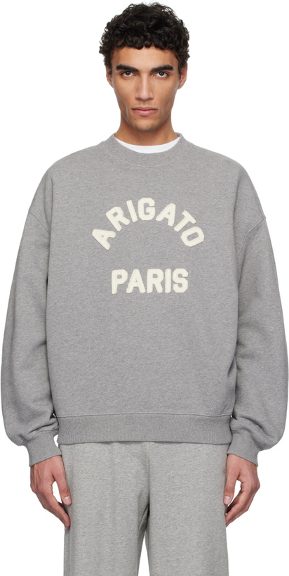 Photo: Axel Arigato Gray 'Paris' Sweatshirt