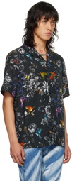 Ksubi Black Unearthly Resort Shirt