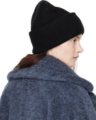 Max Mara Black Retina Beanie