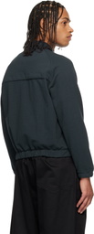 Lady White Co. Black Textured Coach Jacket