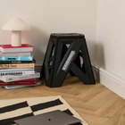 Neighborhood Men's Logo Foldable Chair in Black 