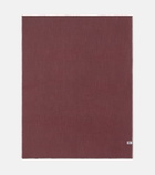 Etro Paisley printed wool throw