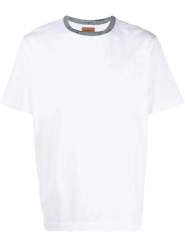 Photo: MISSONI - Logo Cotton T-shirt