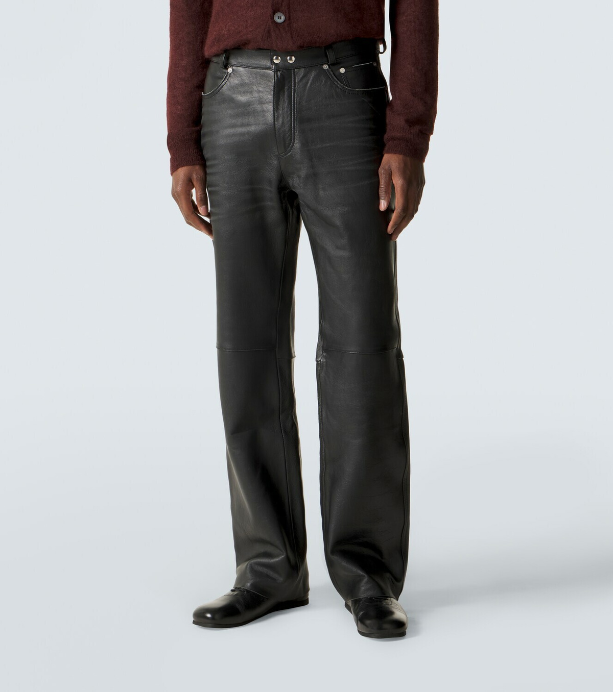 Our Legacy Carlson Cut straight leather pants Our Legacy