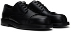Ann Demeulemeester Black Dex Pintuck Derbys