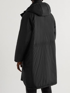 Auralee - Padded Nylon Hooded Parka - Black