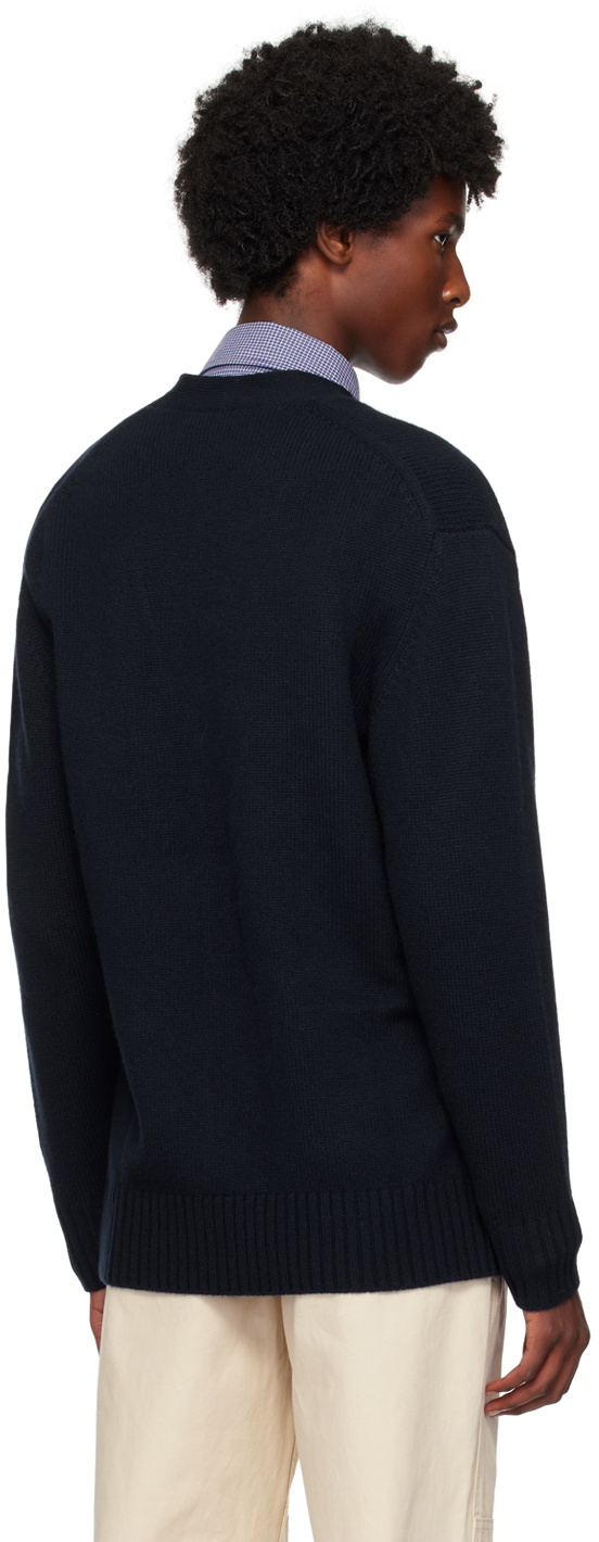 LISA YANG Navy Wilson Cardigan
