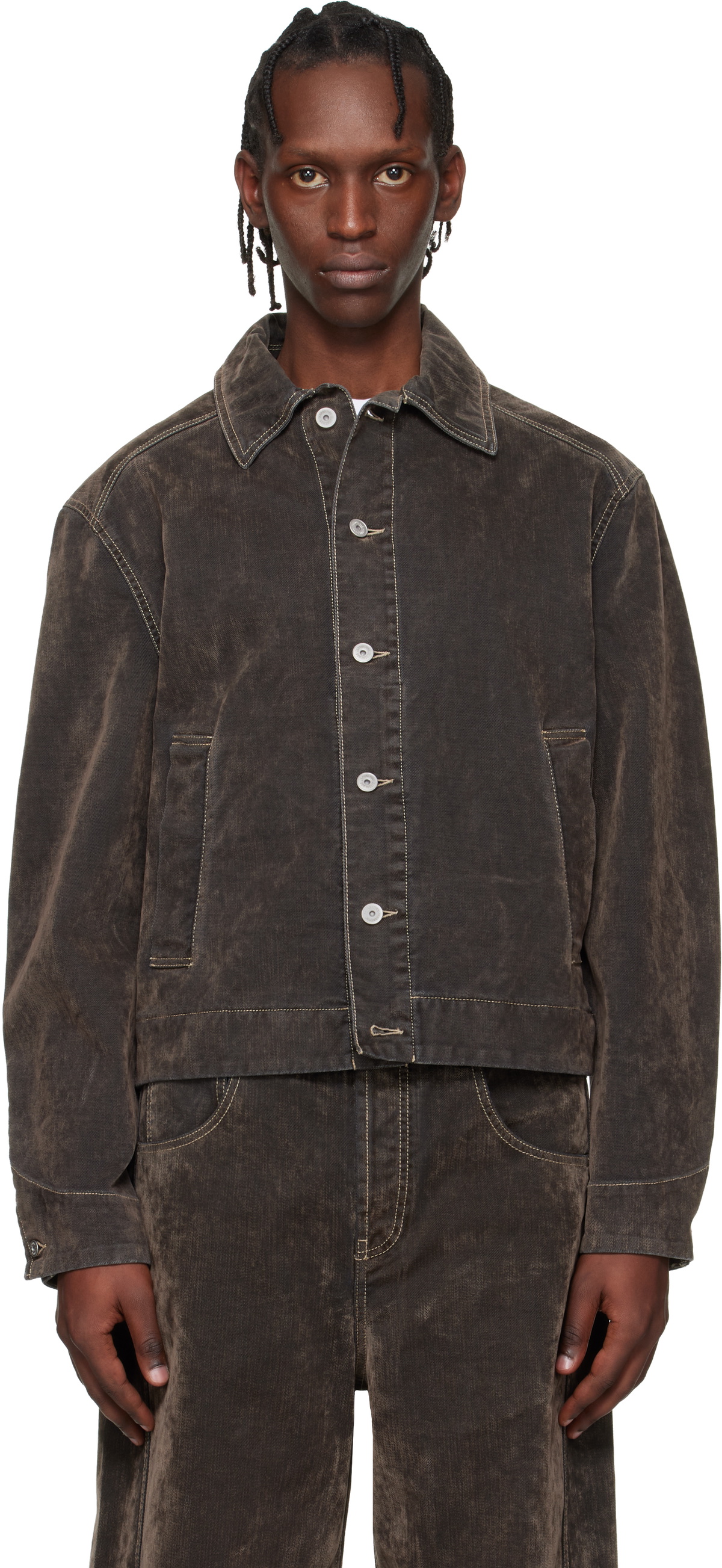 JACQUEMUS Black La Croisière 'The Melao' Jacket Jacquemus