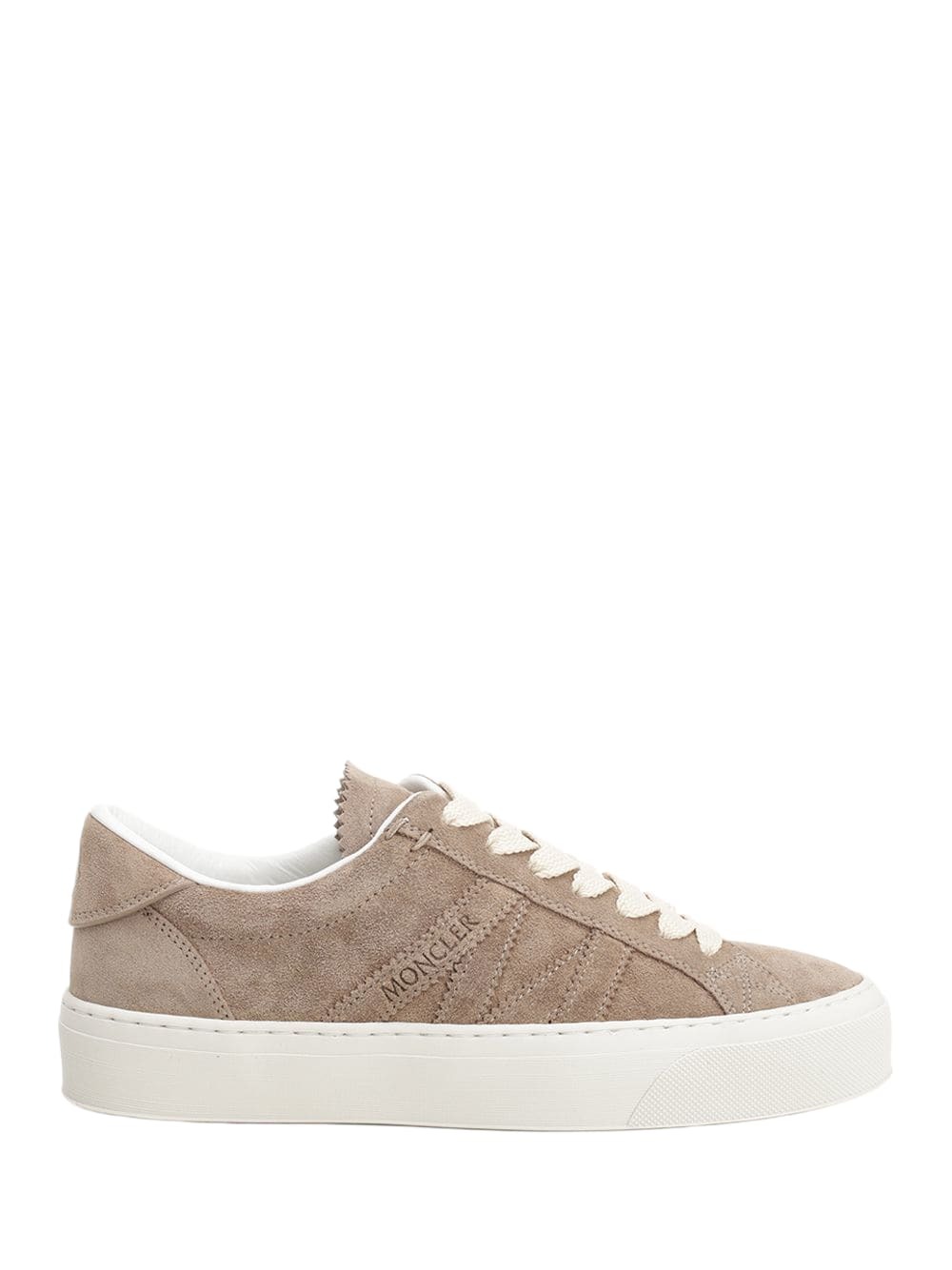★25SS MONCLER TRAILGRIP スエード＆レザー スニーカー Trailgrip leather and suede sneakers in beige - Moncler