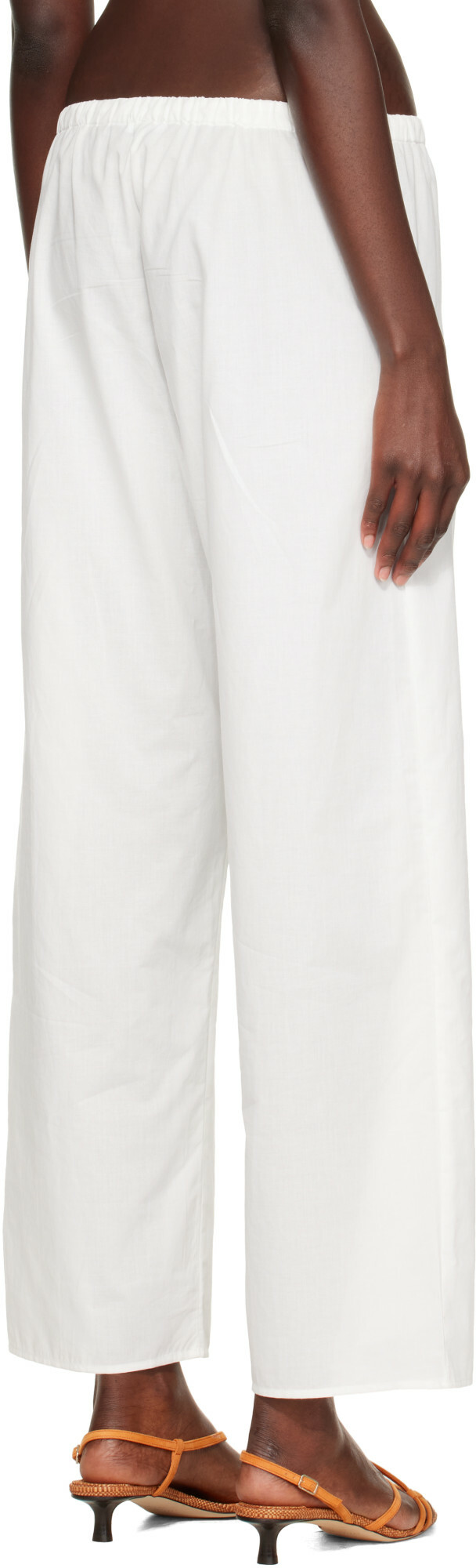 Cou Cou White 'The Pant' Lounge Pants