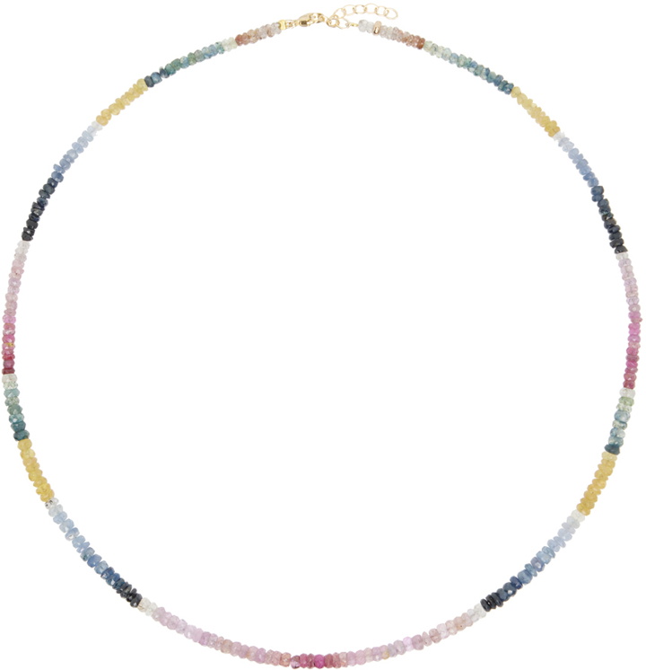 Photo: Jia Jia Multicolor Arizona Light Rainbow Sapphire Necklace