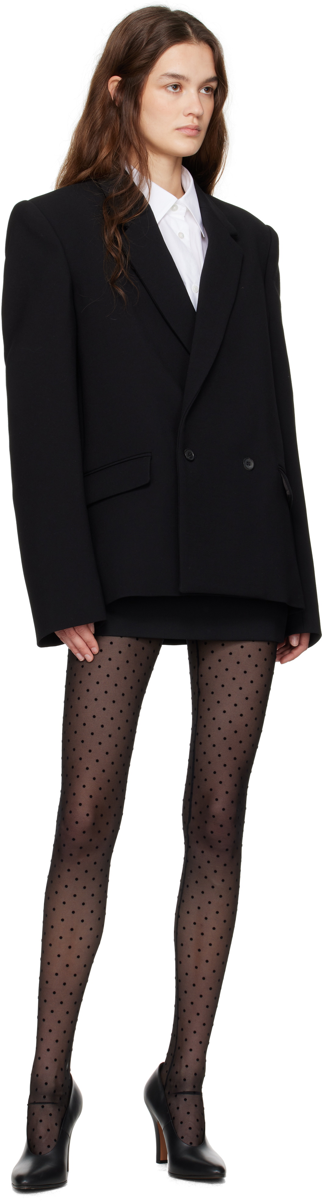 WARDROBE.NYC Black Hailey Bieber Edition HB Blazer