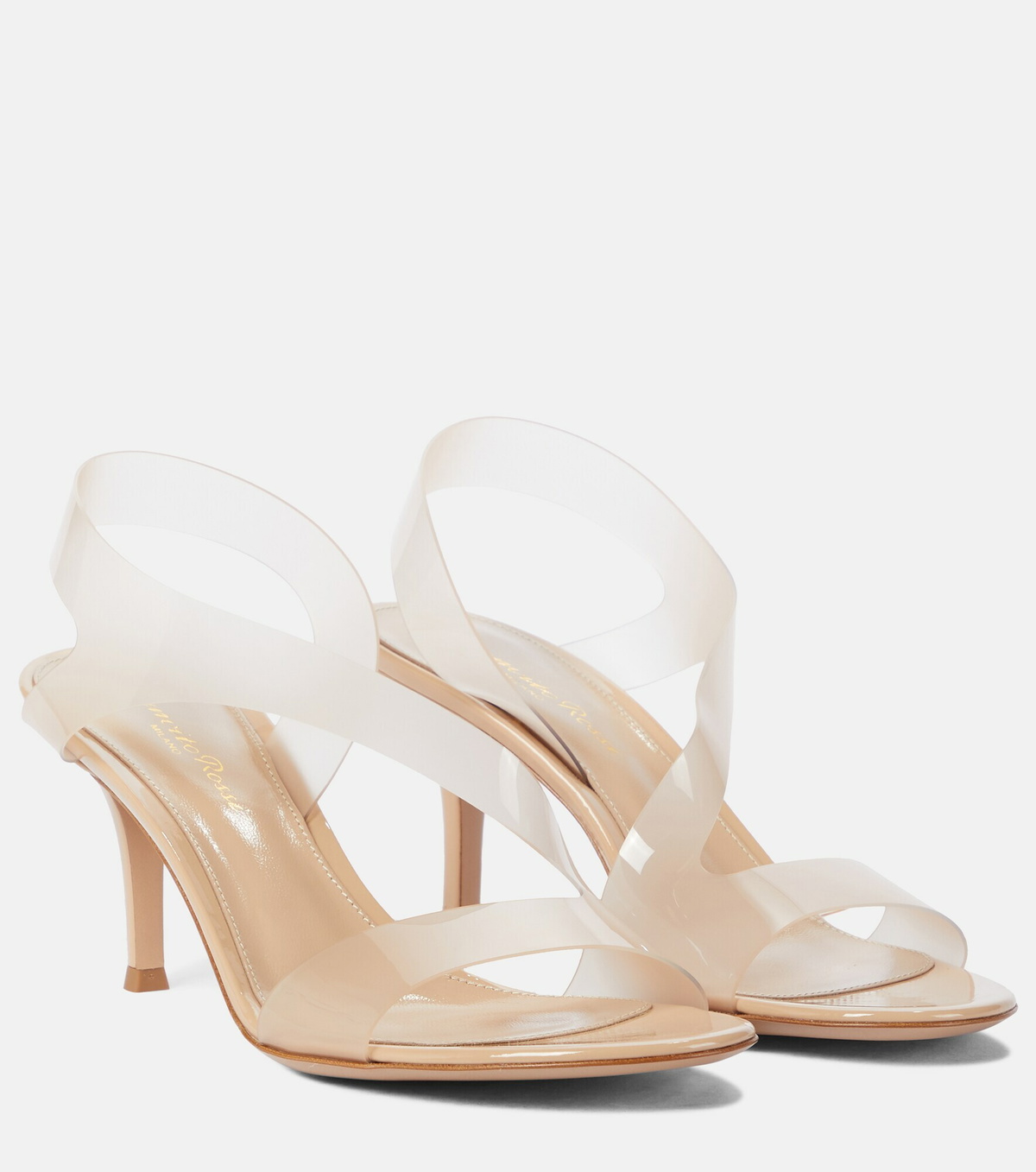 Gianvito Rossi - Metropolis 70 PVC slingback sandals Gianvito Rossi - Metropolis 70 PVC slingback sandals