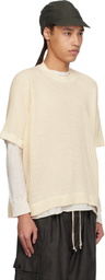 Jan-Jan Van Essche Off-White O-Project Mesh Jersey Basic T-shirt