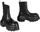 Rick Owens Leather Chelsea Boots