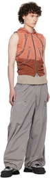Charlie Constantinou SSENSE Exclusive Gray Nylon Essential Cargo Pants