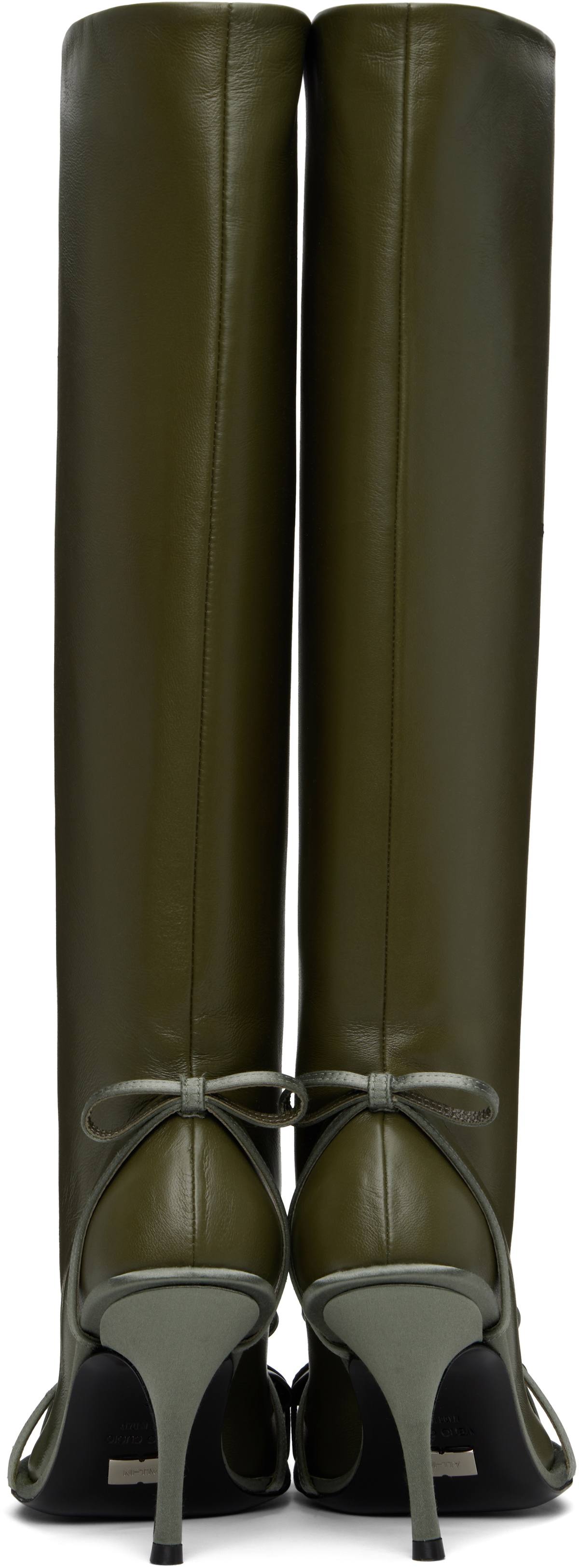 ALL-IN Khaki Double Tall Boots