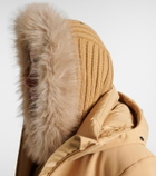 Goldbergh Naomi faux fur-trimmed hood