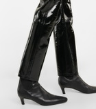 Agolde - 90s Pinch Waist leather-blend pants