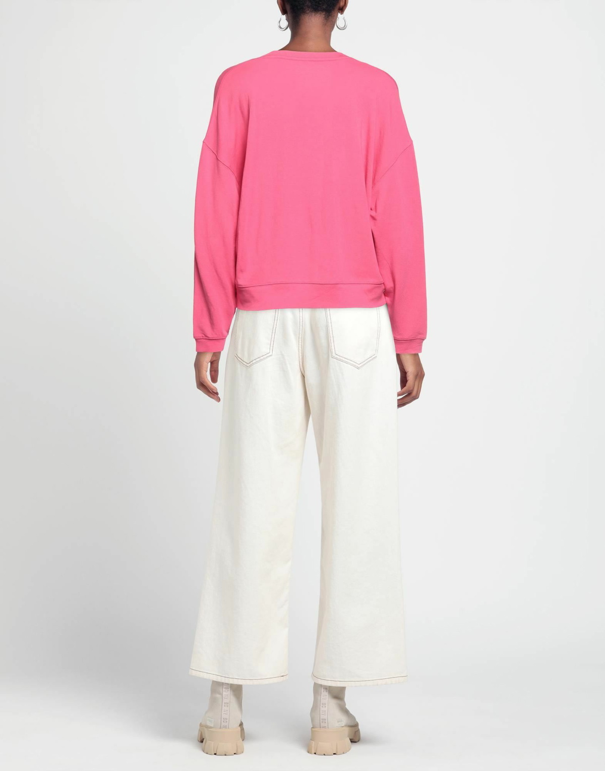 Majestic Filatures Womens Sweatshirt in Magenta