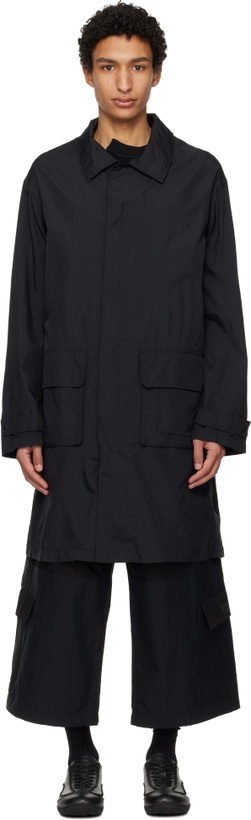 Photo: Y-3 Black Nylon Parka