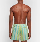 Acne Studios - Perry Mid-Length Striped Swim Shorts - Men - Green