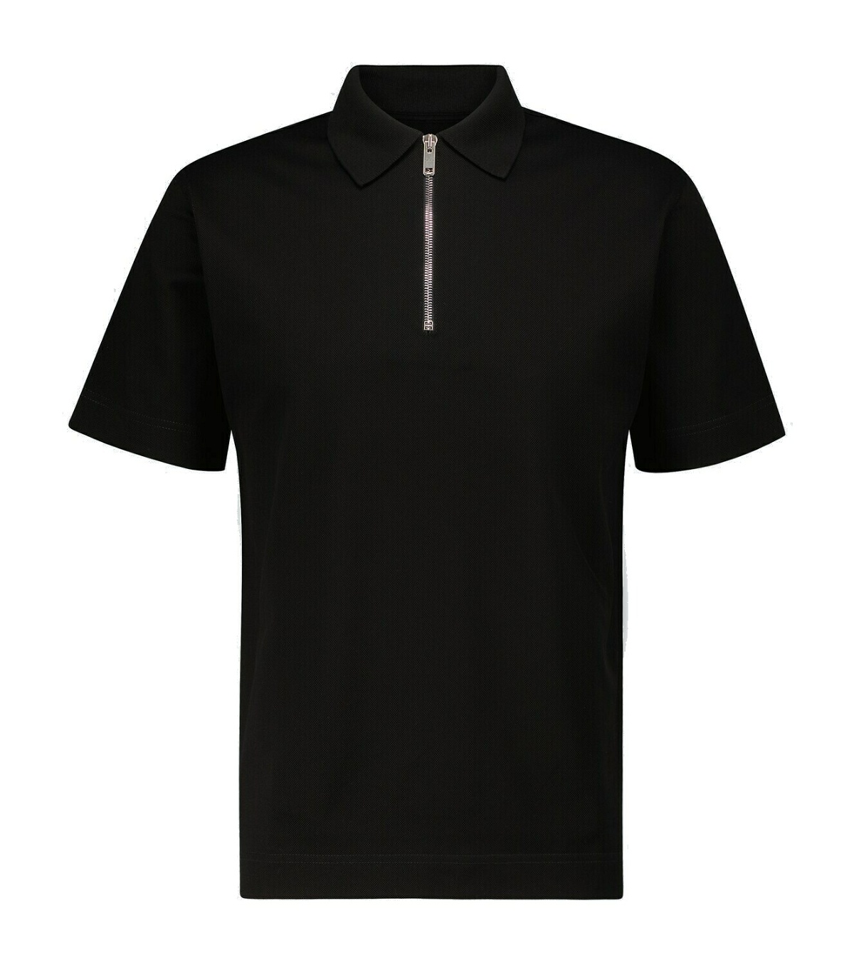 Photo: Givenchy - Zipped short-sleeved polo shirt