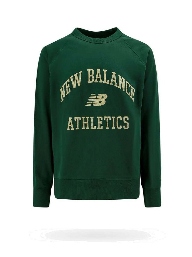 Photo: New Balance   Sweatshirt Green   Mens