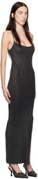 MISBHV Black Knitted Long Maxi Dress