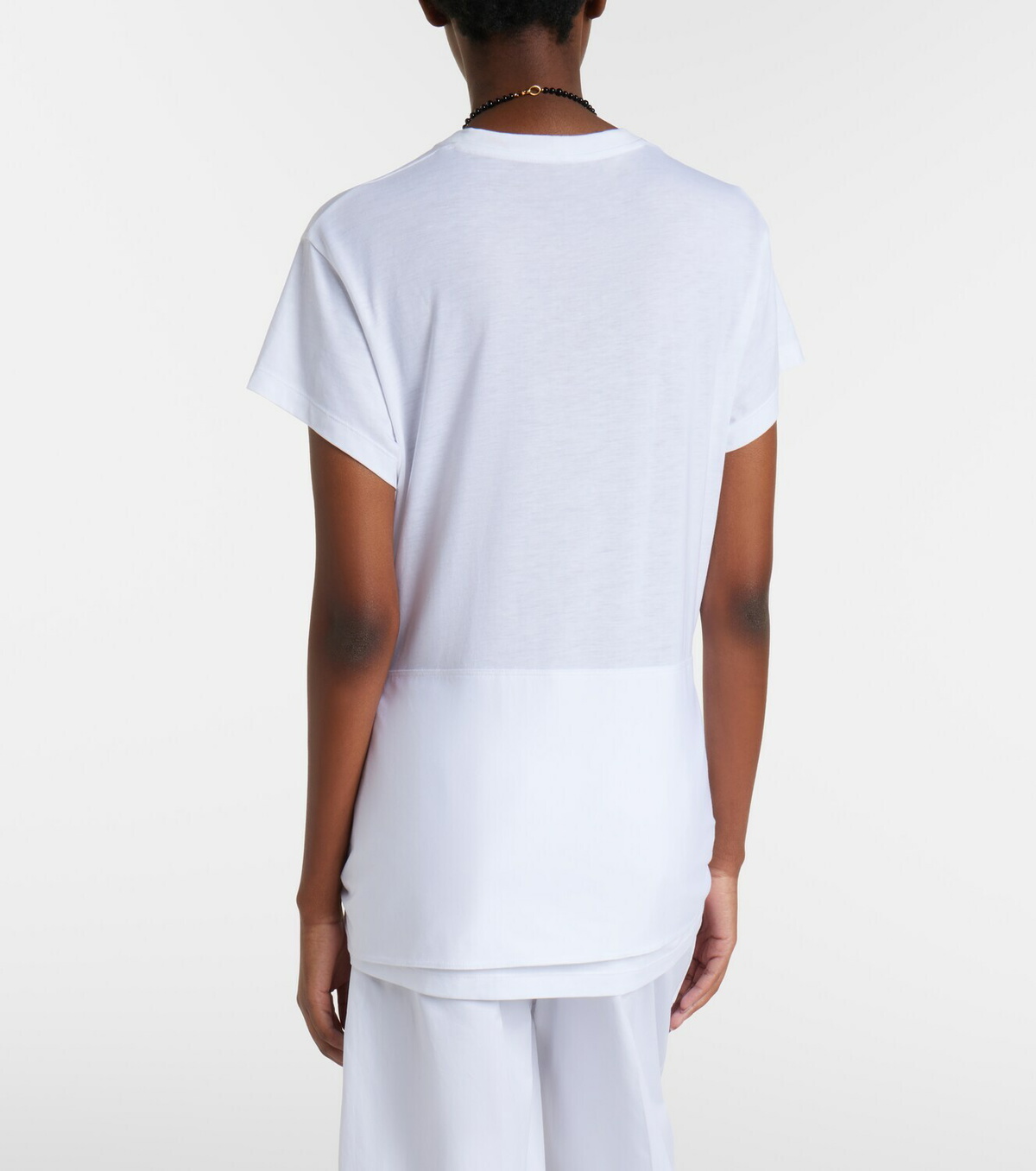 Toteme Tie-waist jersey top