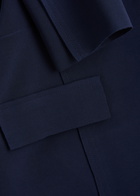 Norma Kamali Stretch-jersey Blazer Dark Navy