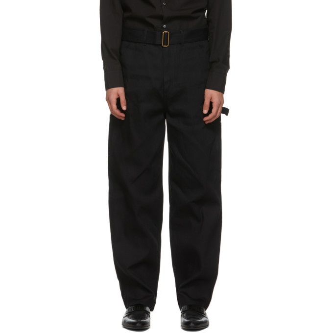 Photo: Dunhill Black Utility Jeans