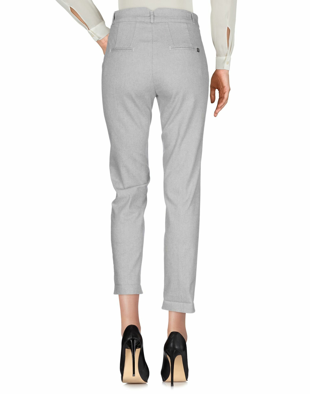 Manila Grace Womens Pants Light in Grey