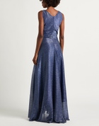 Talbot Runhof Womens Maxi dress in Navy