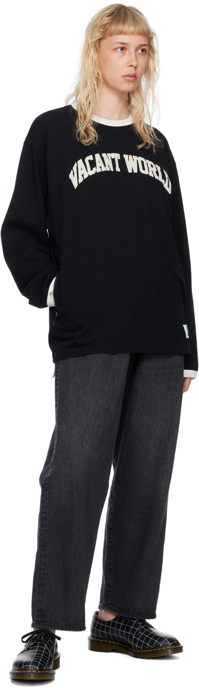 UNDERCOVER Black 'Vacant World' Long Sleeve T-Shirt Undercover
