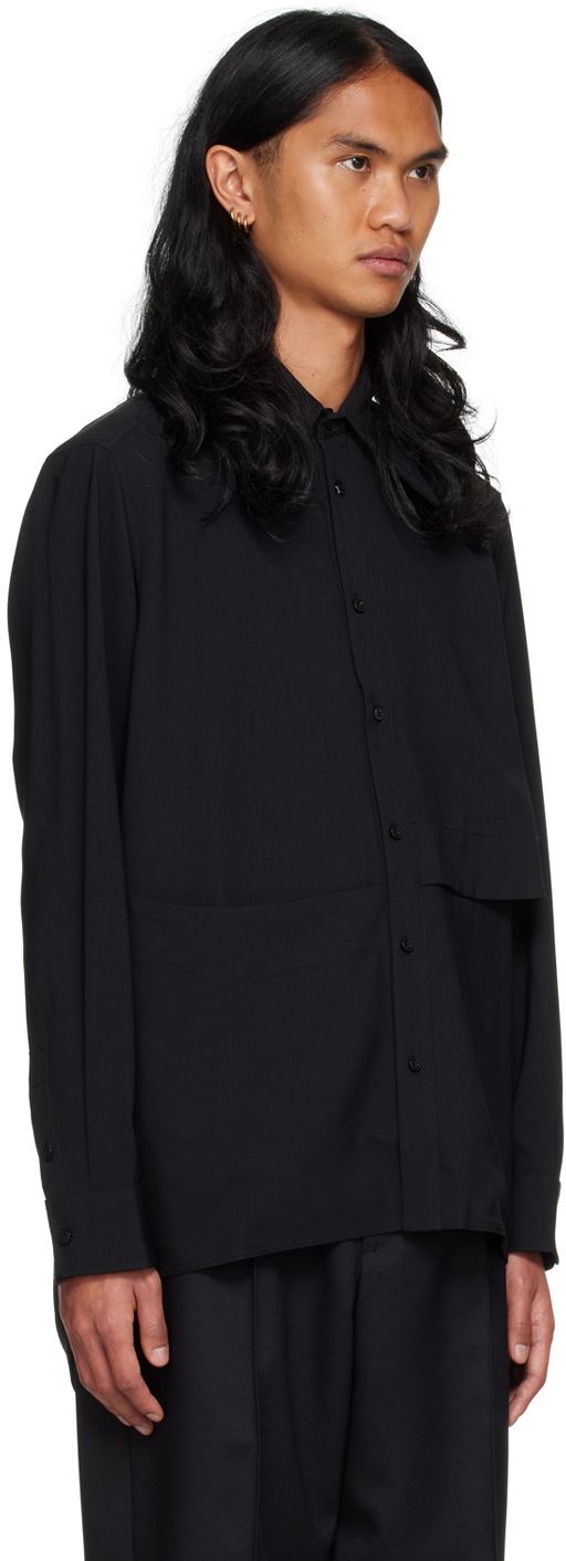 Cornerstone Black Layered Shirt Cornerstone