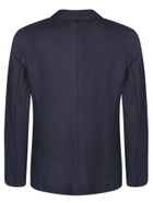Harris Wharf London Honeycomb Blue Cotton Jacket