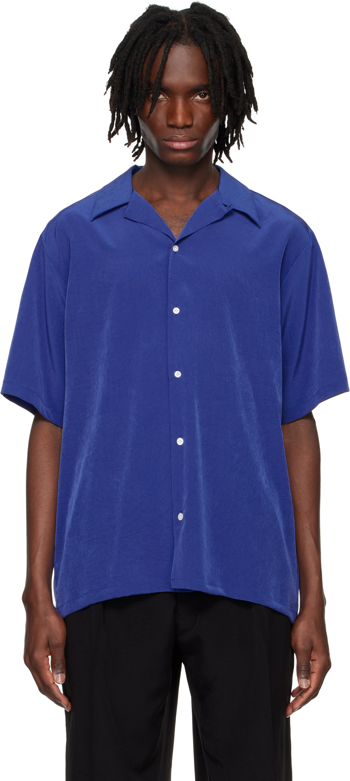 rainmaker PLEATED S/S SHIRT/White サイズ5 RAINMAKER KYOTO White Pleated Shirt RAINMAKER KYOTO