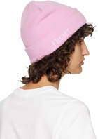 Moncler Genius 7 Moncler FRGMT Hiroshi Fujiwara Pink Beanie