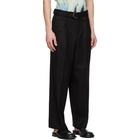 Andersson Bell Black Matthew Belted Trousers