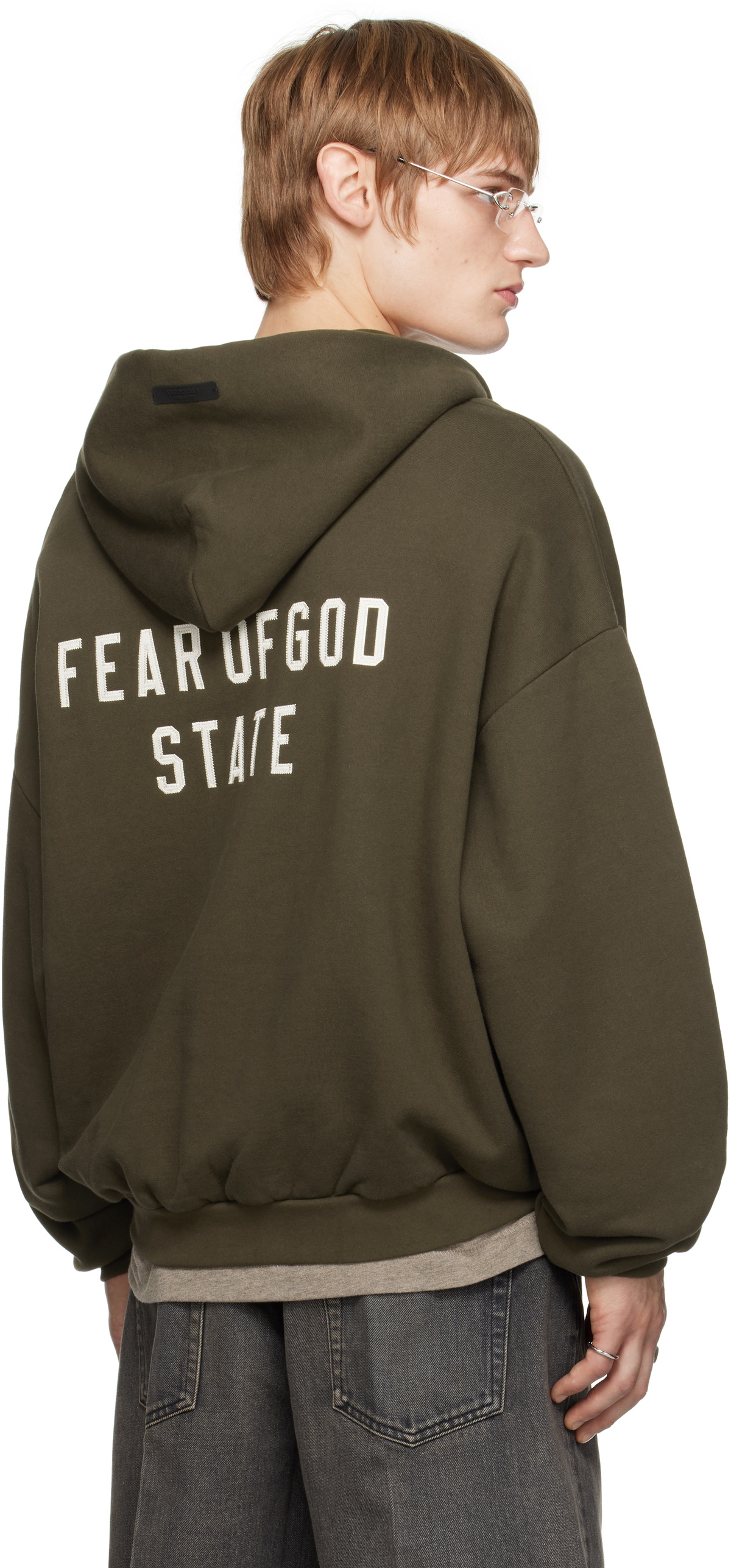 国内発送【FEAR OF GOD ESSENTIALS】HEAVY FLEECE FULLZIPHOODIE Fear of God Essentials - HEAVY FLEECE FULLZIP HOODIE | HBX
