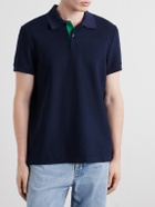 Dunhill - Cotton-Piqué Shirt - Blue