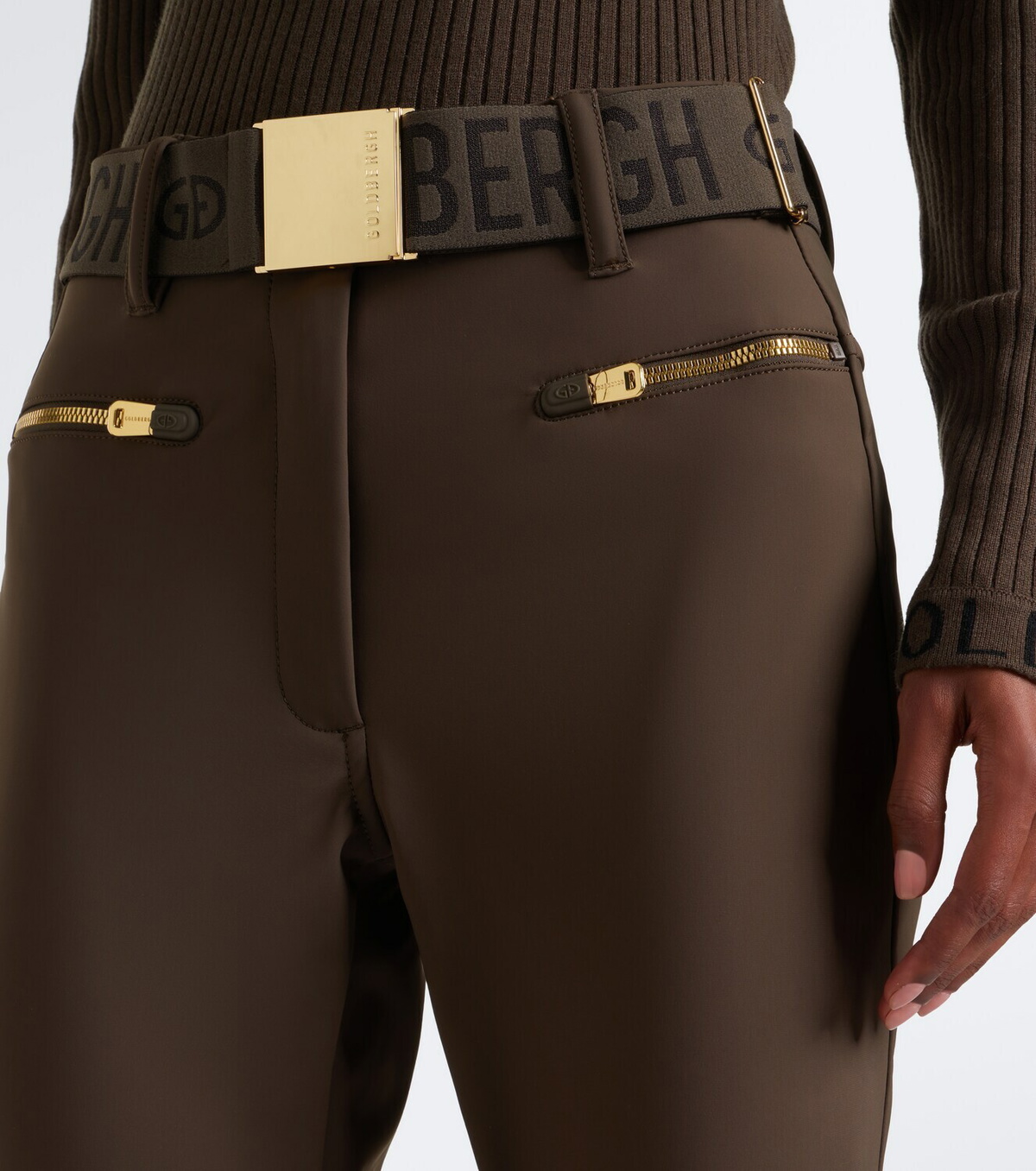 Goldbergh Paris belted stirrup ski pants