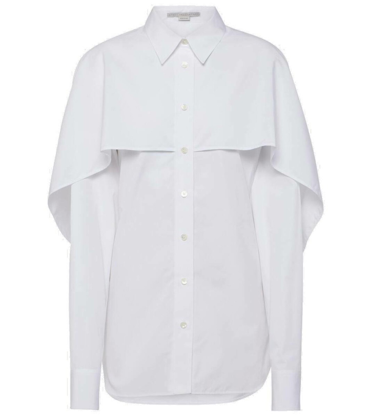 Photo: Stella McCartney Caped cotton blouse