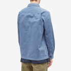 Barbour Men's International Adey Overshirt in Blue Horizon