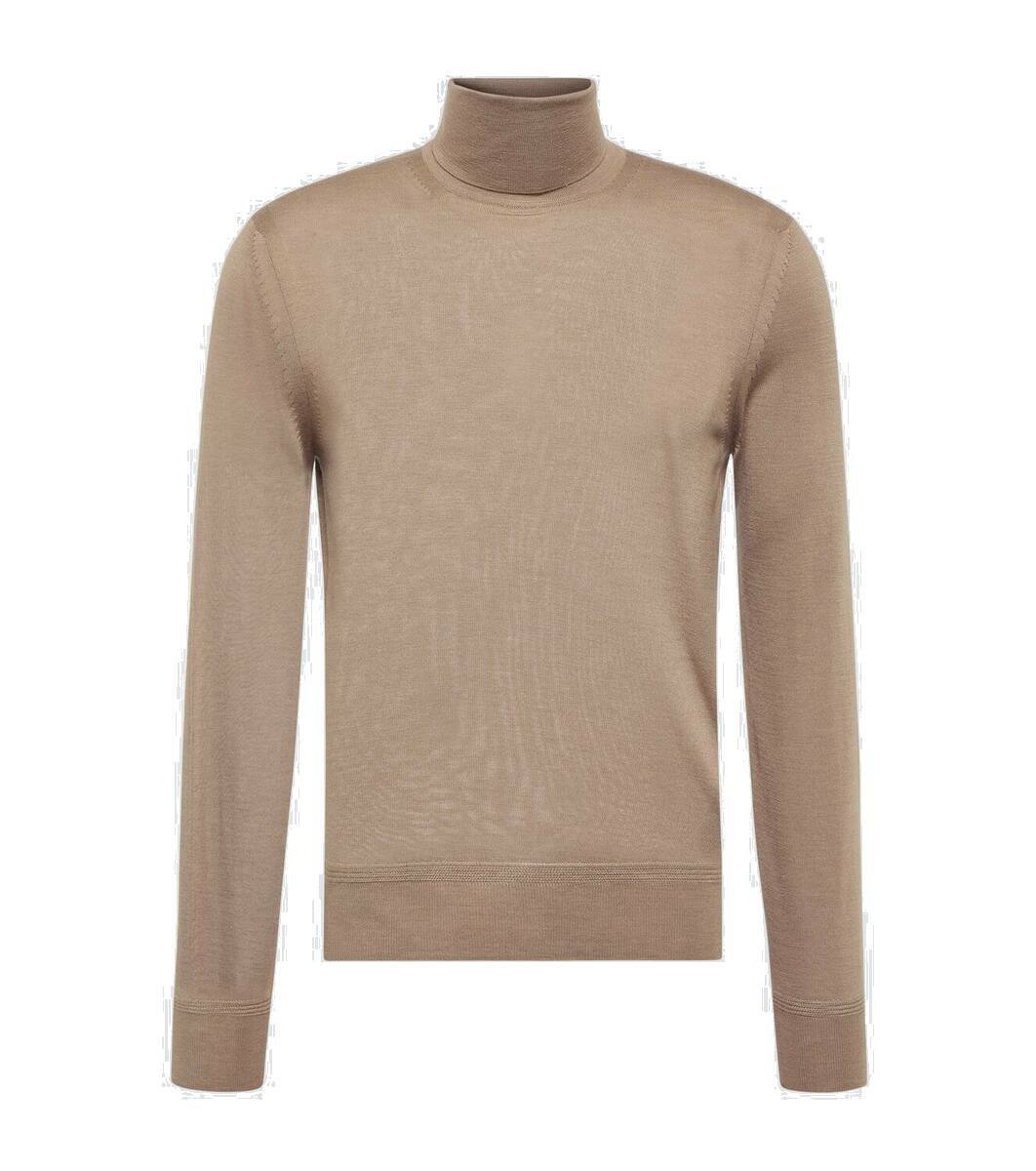 Tom Ford Cashmere and silk turtleneck sweater TOM FORD - Main Image