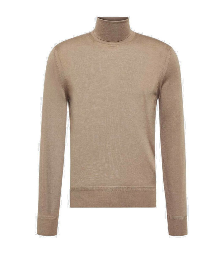 Photo: Tom Ford Cashmere and silk turtleneck sweater