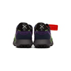 Off-White Black and Purple Arrows Sneakers